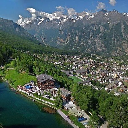 Pension Aaron Am See Grächen Εξωτερικό φωτογραφία